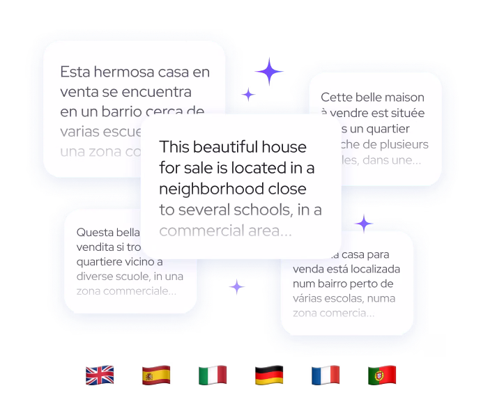 Unlock global potential with multilingual property listings