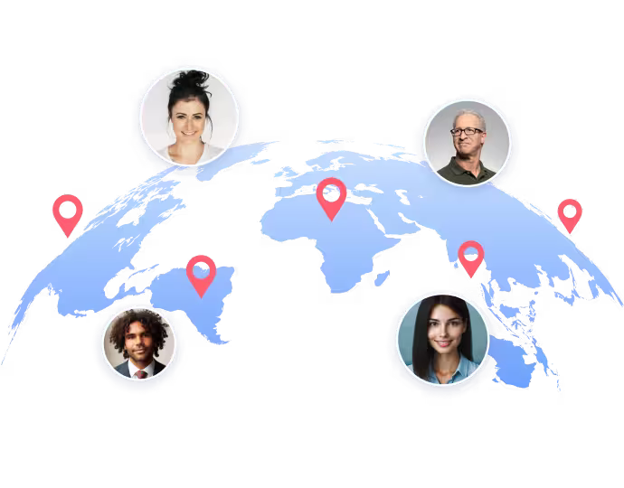 Efficient long-distance client engagement